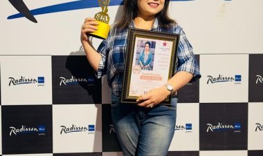Sonal Sharma Receives Best Businesswoman Award in Jammu at Super Women's Awards 2023