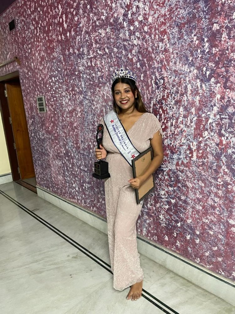 Mallika Bhattacharya Crowned Mrs. Kolkata Central 2023 at Forever Mrs. India Pageant